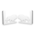 Stalowe, ozdobne wsporniki półki 25 cm - Lew - pLew-4
