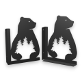 Stalowe, ozdobne wsporniki półki 20 cm - Niedźwiedź - pM-4