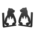 Stalowe, ozdobne wsporniki półki 20 cm - Niedźwiedź - pM-4
