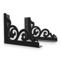 Stalowe, ażurowe, uniwersalne wsporniki półki pA-4 (20/15cm)
