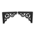 Stalowe, ażurowe, uniwersalne wsporniki półki pA-4 (20/15cm)