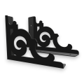 Stalowe, ażurowe, uniwersalne wsporniki półki pA-5 (20/15cm)