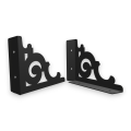 Stalowe, ażurowe, uniwersalne wsporniki półki pA-5 (20/15cm)