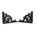 Stalowe, ażurowe, uniwersalne wsporniki półki pA-5 (20/15cm)
