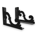 Stalowe, ażurowe, uniwersalne wsporniki półki pA-9 (20/15cm)