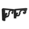 Stalowe, ażurowe, uniwersalne wsporniki półki pA-9 (20/15cm)