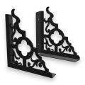 Stalowe, ażurowe, uniwersalne wsporniki półki pA-14
