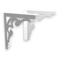 Stalowe, ażurowe, uniwersalne wsporniki półki pA-16