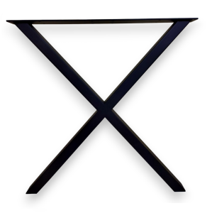 Stalowe nogi do stołu, biurka LOFT industrial - Typ "X-2"