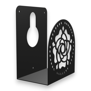 Ozdobny Wieszak ścienny na wąż ogrodowy "Róża"