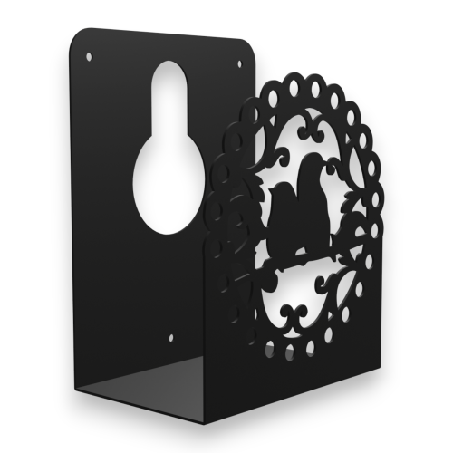 Ozdobny Wieszak ścienny na wąż ogrodowy "Ptaszki" wOgr-3