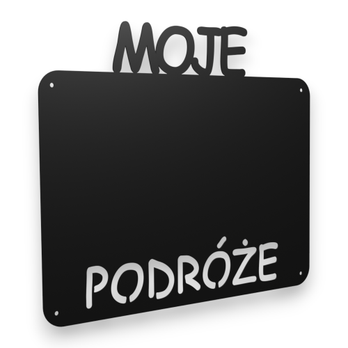 Tablica Podróżnika - metalowa tablica na magnesy - Tab-1