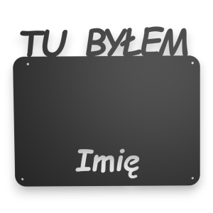 Tablica Podróżnika - metalowa tablica na magnesy - Tab-2