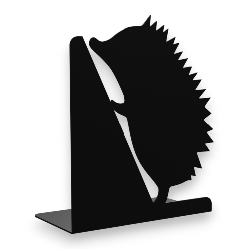 Ozdobna DUŻA podpora do książek - Jeż-1