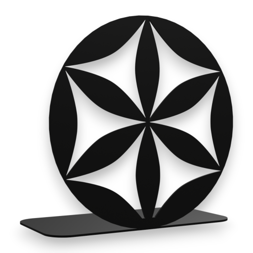 Ozdobna DUŻA podpora do książek - Parzenica-1