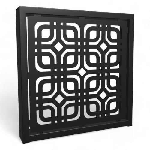 Stalowe, ozdobne nogi do stolika kawowego, LOFT industrial - "AŻUR -kW5"