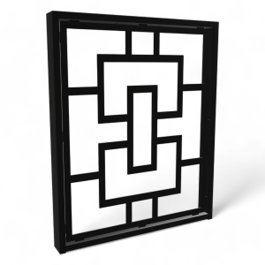 Stalowe ozdobne nogi do stołu, biurka LOFT industrial- "Ażur-St2"