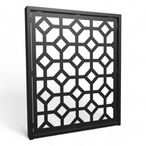 Stalowe ozdobne nogi do stołu, biurka LOFT industrial- "Ażur-St3"