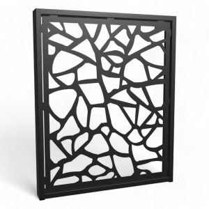 Stalowe ozdobne nogi do stołu, biurka LOFT industrial- "Ażur-St5" 