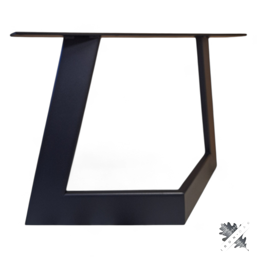 Stalowe nogi do stolika dużego kawowego LOFT industrial - typ "ŁAMANA-K"