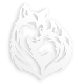 Dekor stalowy, wilki, "Wilcze serce" dW-11