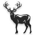 Dekor stalowy na ścianę Jeleń dJ-9