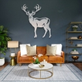 Dekor stalowy na ścianę Jeleń dJ-9