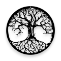Dekor stalowy na ścianę Drzewo Życia dD-4