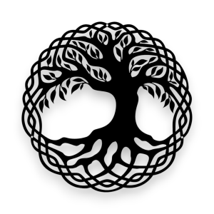 Dekor stalowy na ścianę Drzewo Życia dD-7