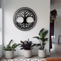 Dekor stalowy na ścianę Drzewo Życia dD-8