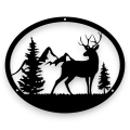 Dekor stalowy na ścianę Jeleń dJ-4