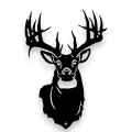 Dekor stalowy na ścianę Jeleń dJ-5