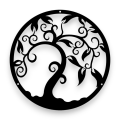 Dekor stalowy na ścianę Drzewo Życia dD-1