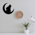 Minimalistyczny dekor na ścianie - Wilk dW-1