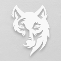 Dekor na ścianie, Wilk dW-2