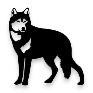 Dekor stalowy, Wilk dW-6