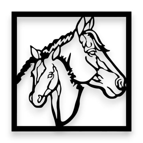 Dekor stalowy, Koń dK-5