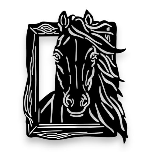 Dekor stalowy, Koń dK-6