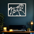 Dekor, stalowy obraz, Koń dK-13