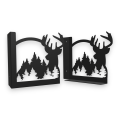 Stalowe, ozdobne wsporniki półki 20 cm - Jeleń- pJ-2 2szt