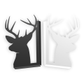 Stalowe, ozdobne wsporniki półki 20 cm - Jeleń - pJ-4g 2szt